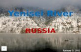 Yenisei river, russia (v.m.)