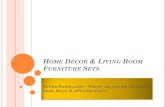 How to Select Living Room Furniture Sets