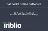 Social Selling Software - 36 Tools You Need