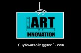 The Art of Innovation--TedXBerkeley 2014
