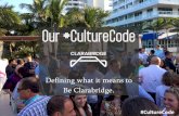 Our #CultureCode: What does it mean to Be Clarabridge?