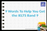 IELTS Vocabulary 9 Words to Get the IELTS Band Score 9