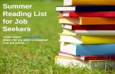 Summer Reading List for Job Seekers