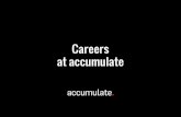 Careers at accumulate #culturecode