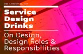 On Design, Design Roles & Responsibilities / Service Design Drinks Berlin