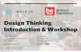 Design Thinking Introduction & Workshop - NoVA UX