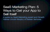 SaaS Marketing Plan: 5 Ways to Get your B2B App to Sell Itself