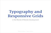 Typography and Responsive Grids in the World of Mobile Development