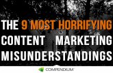 The 9 Most Horrifying Content Marketing Misunderstandings