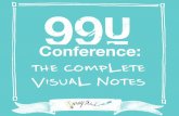 99U Conference: The Complete Visual Notes