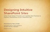 Designing Intuitive SharePoint Sites