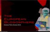 The European Blogosphere