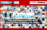 Financial Institutions Must Support Their Clients on Twitter