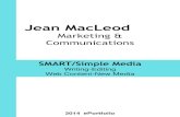 Jean MacLeod ePortfolio 2014