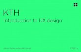 Introduction to UX (KTH)