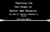 Teaching the Ten Steps to Better Web Research