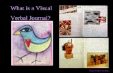 Creating  a Visual Verbal Journal!