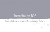 Iterating in iOS