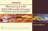 Research Methodology and Techniques by Cr Kothari