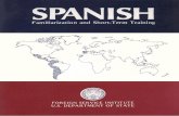 Fsi-Spanish Familiarization and Short-Term Training