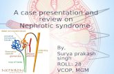 Nephrotic syndrome and a case report