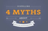 Debunking 4 Myths about Health Assessments