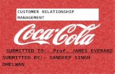 Crm Strategy Coca Cola Sandeep Singh