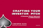 Crafting Your Investor Pitch