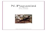 Nicolo Paganini - 6 Duets for Violin & Guitar (m s 110)
