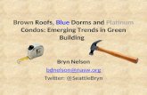 Bryn Nelson, green building - Covering the Green Economy