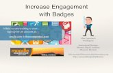 Increase Engagement with Badges Moodle Moot 2014