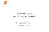 Beyond Klout: Which social media metrics really matter?