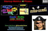 Startup Metrics 4 Pirates (London, March 2011)