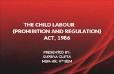 The Child Labour Act