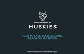 How to save your Organic Reach on Facebook