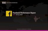 Indian Facebook Performance Report - January 2014