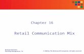 Retail Communications Mix