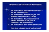 Forming a Movement: Cognitive Liberation