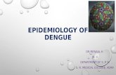 Dengue epidemiology& case management