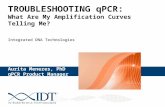 Troubleshooting qPCR: What Are My Amplification Curves Telling Me?