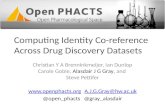 Computing Identity Co-Reference Across Drug Discovery Datasets