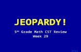 5th grade math cst review