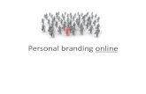 Thoughts on Online Personal Branding
