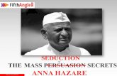 Seduction secrets of Anna Hazare