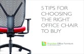 5 tips when buying office chairs