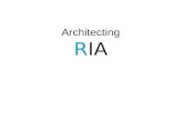Architecture of RIA from JAOO