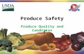 Produce Safety - Produce Quality and Condition