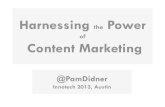 Harnessing the power of content marketing final