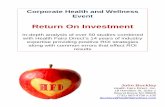 HFD - Corporate Health and Wellness Event - ROI Report 2011