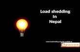 Loadshedding in Nepal increased